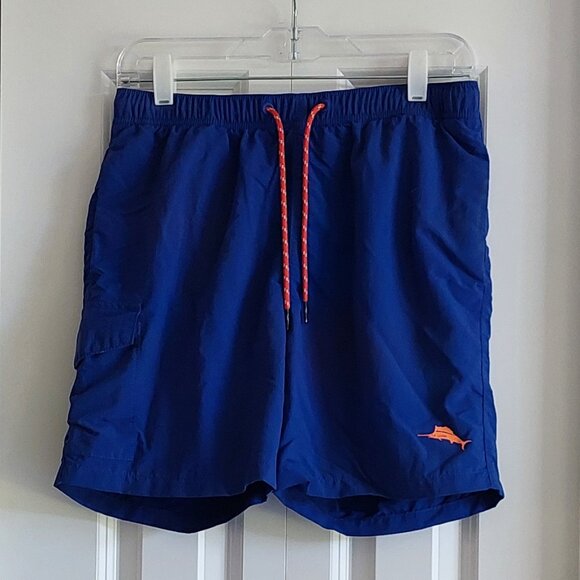 Tommy Bahama Blue Swim Trunks Men's Size S - Picture 1 of 9